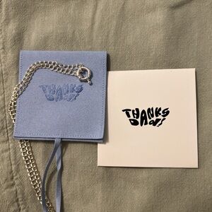 NWT Sterling Silver Double Dutch Necklace with Mariner Clasp